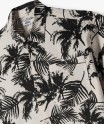 Chemise manches courtes à motifs palmiers garçon